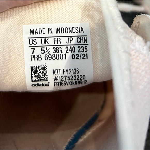 Adidas run swift run x running shoes pink/white FINAL PRICE - Picture 5 of 6